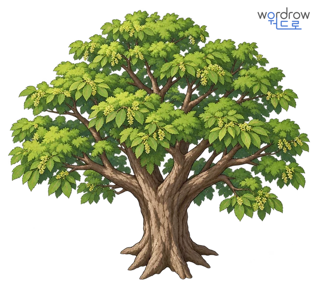 느티나무 뜻그림