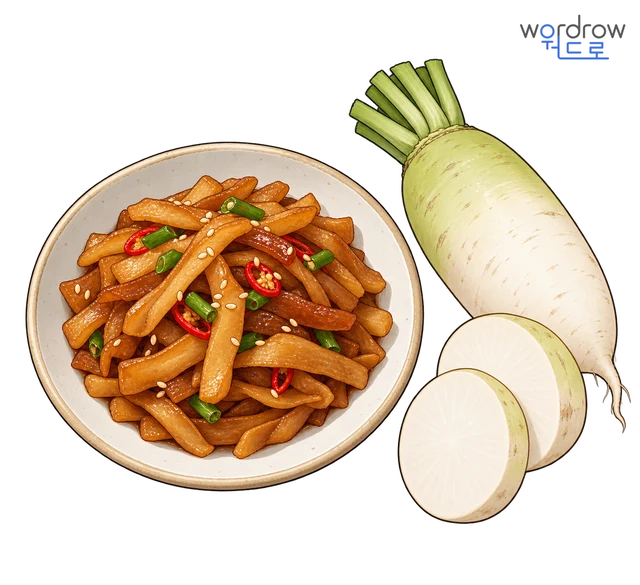 무장아찌 뜻그림