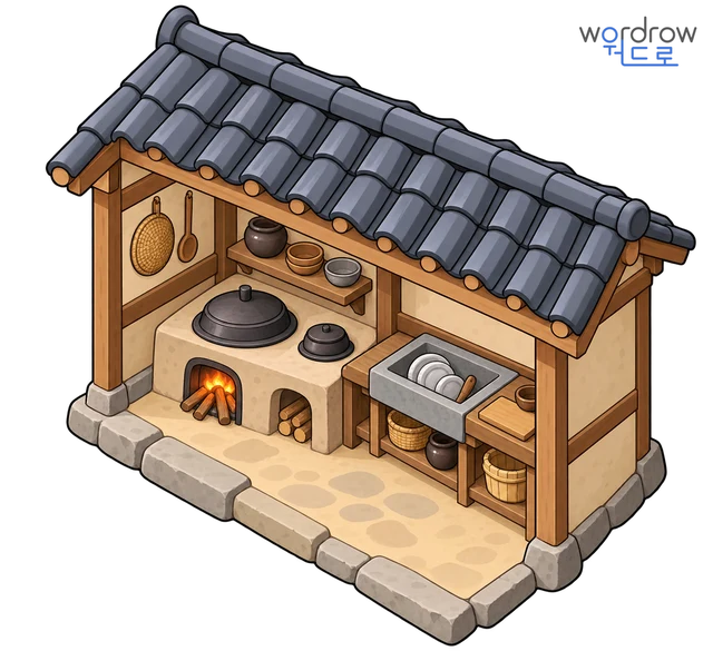부엌 뜻그림