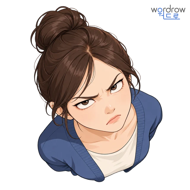 째리다 뜻그림